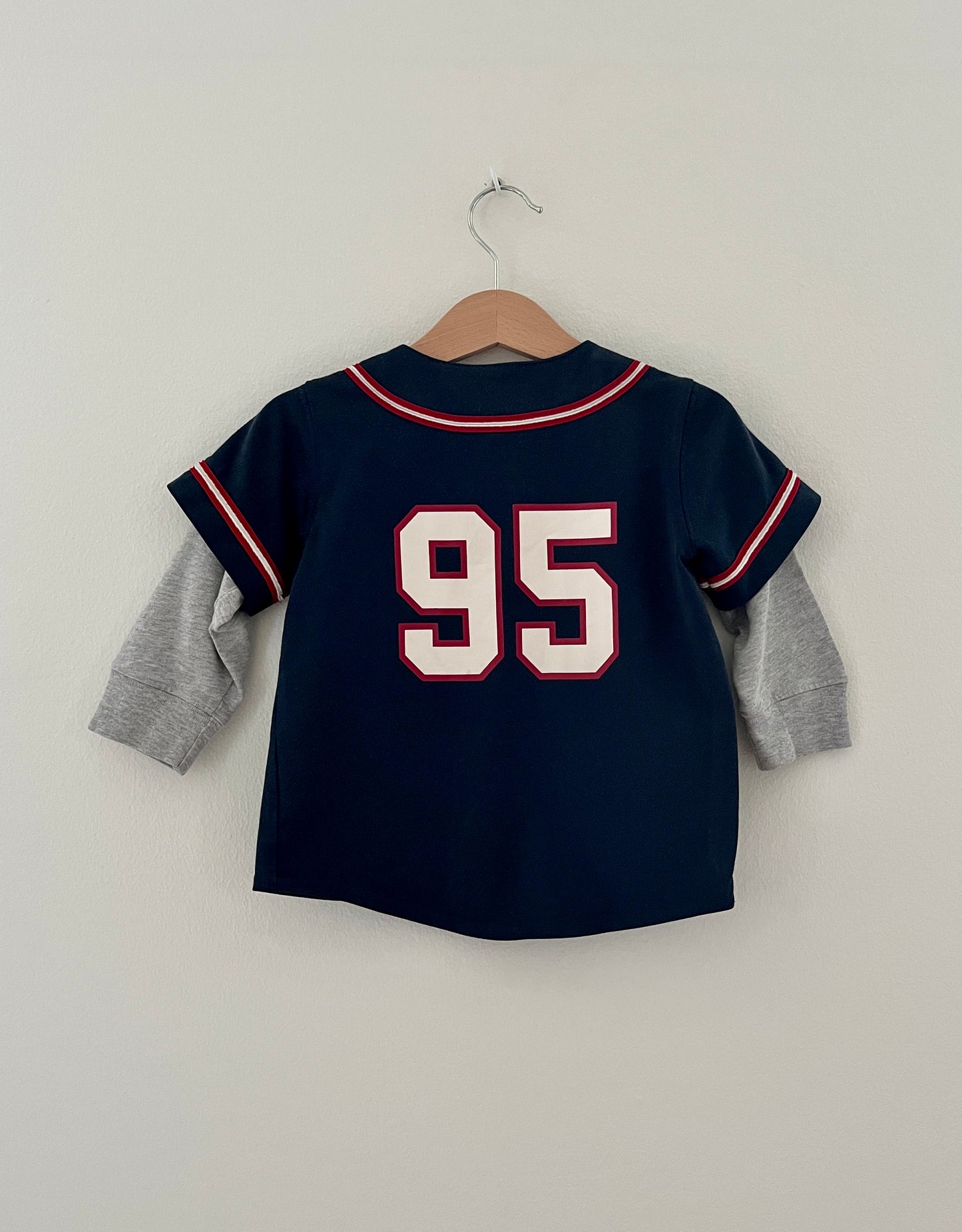 Baseball shirt, 86/92 & 98/104
